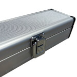 Chrome Cue Case for 2 Piece Pool Cue (P2231)