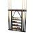 Wooden Deluxe Wallrack With Counter (3216.000)