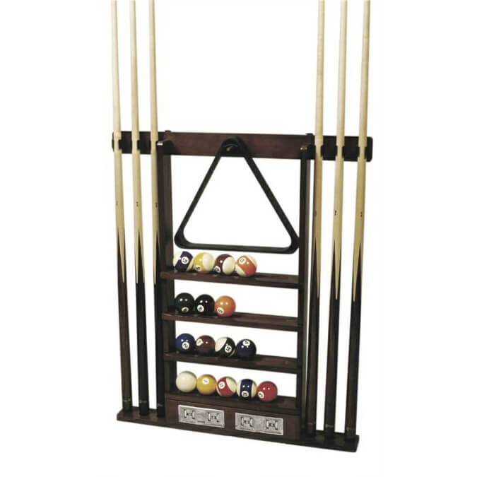 Wooden Deluxe Wallrack With Counter (3216.000)