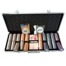 Monte Carlo 500pc 14 Gram Numbered Poker Chip Set