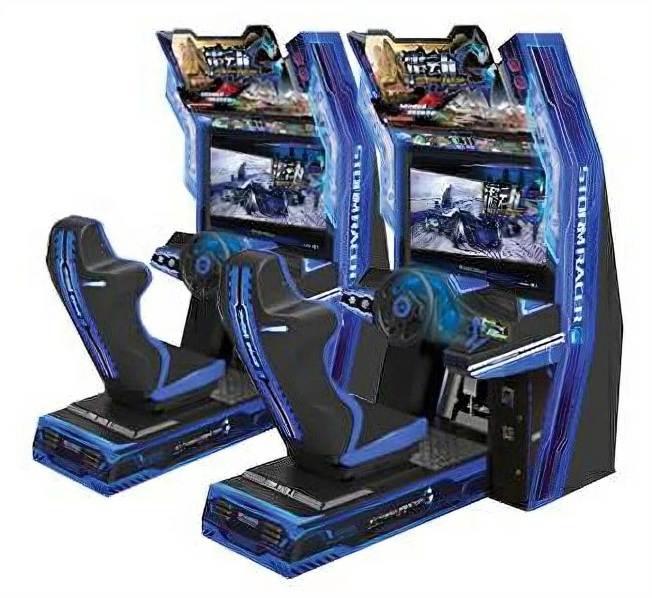 Sega Storm Racer Twin Arcade Machine