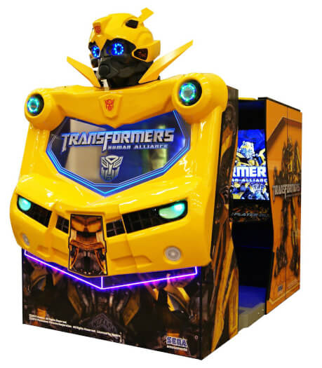 Sega Transformers Human Alliance Arcade Machine