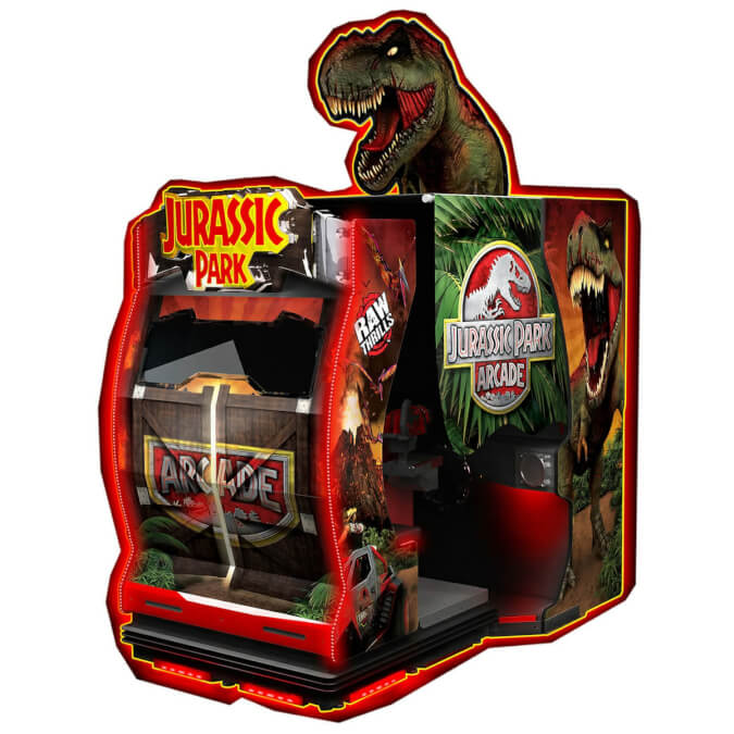 Namco Jurassic Park Arcade Machine