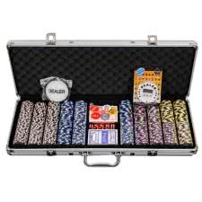Pro Poker 500 Piece Numbered Poker Chip Set - 14g