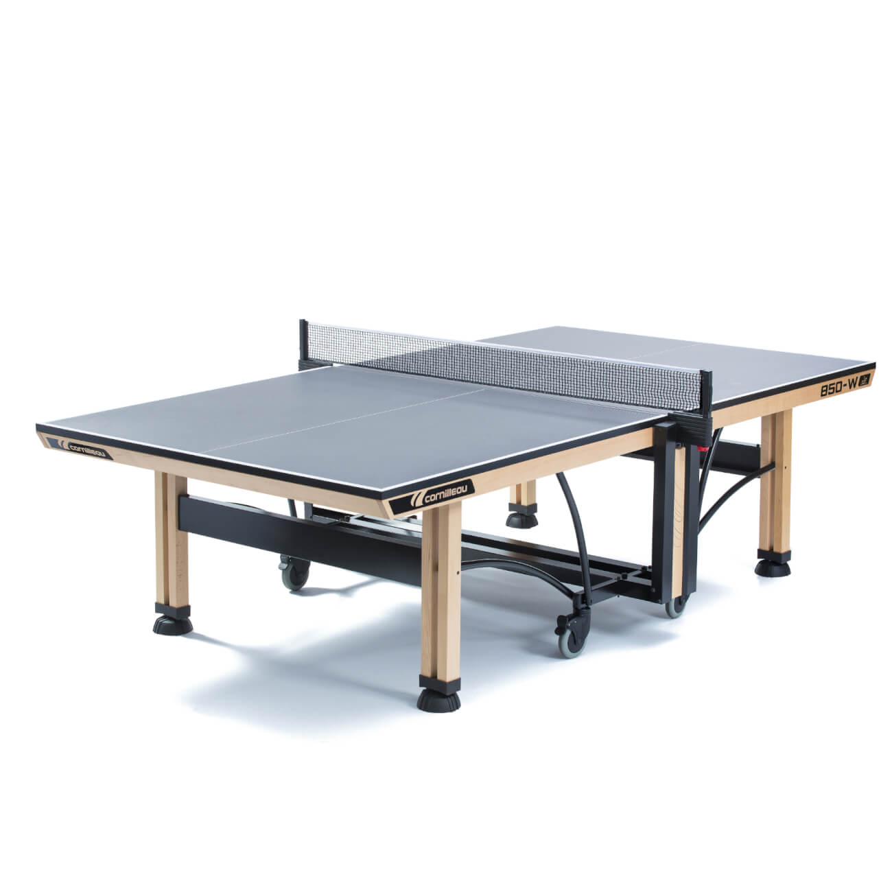 Cornilleau 850-W ITTF Competition Wood Indoor Table Tennis Table