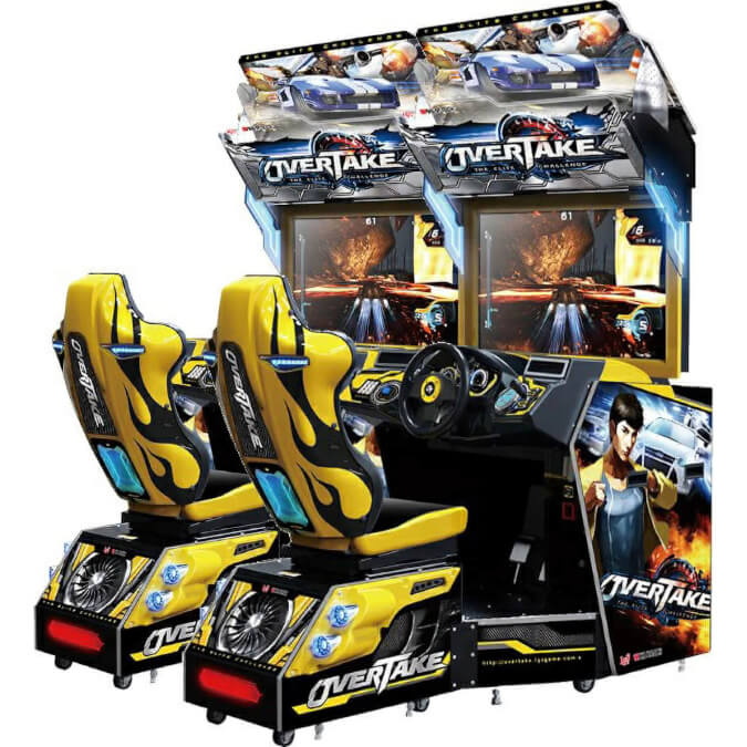 Wahlap Overtake Twin Arcade Machine
