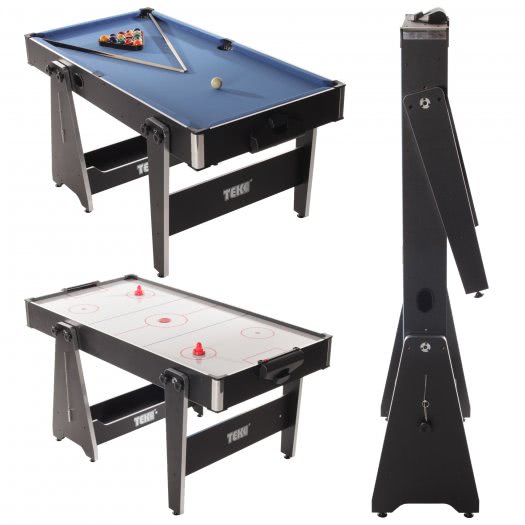 Tekscore 5 foot Folding Leg Multi Games Table
