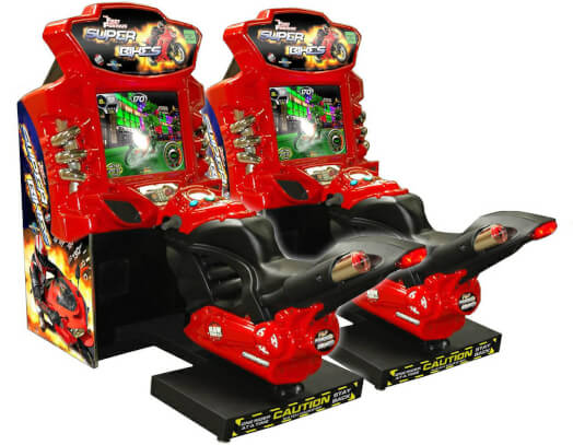 Raw Thrills Fast and the Furious Superbikes Arcade Machine