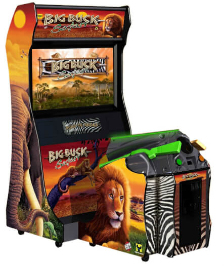 Raw Thrills Big Buck Safari Deluxe Arcade Machine