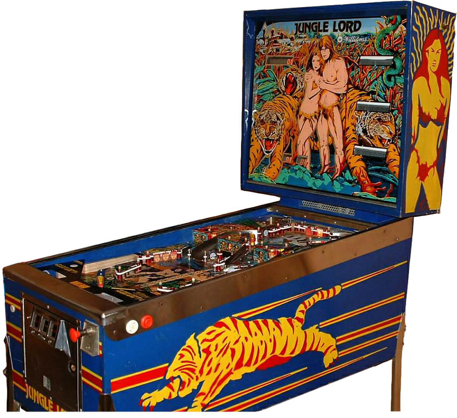 williams jungle lord pinball machine