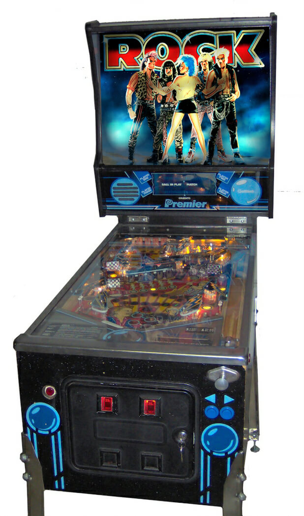 Rock Pinball Machine For Sale Liberty Games