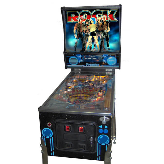 Rock Pinball Machine
