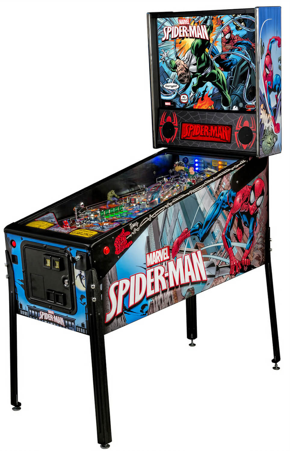 Stern Spider Man Vault Edition Pinball Machine