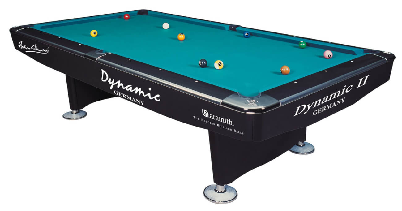 Dynamic II Slate Bed Pool Table 