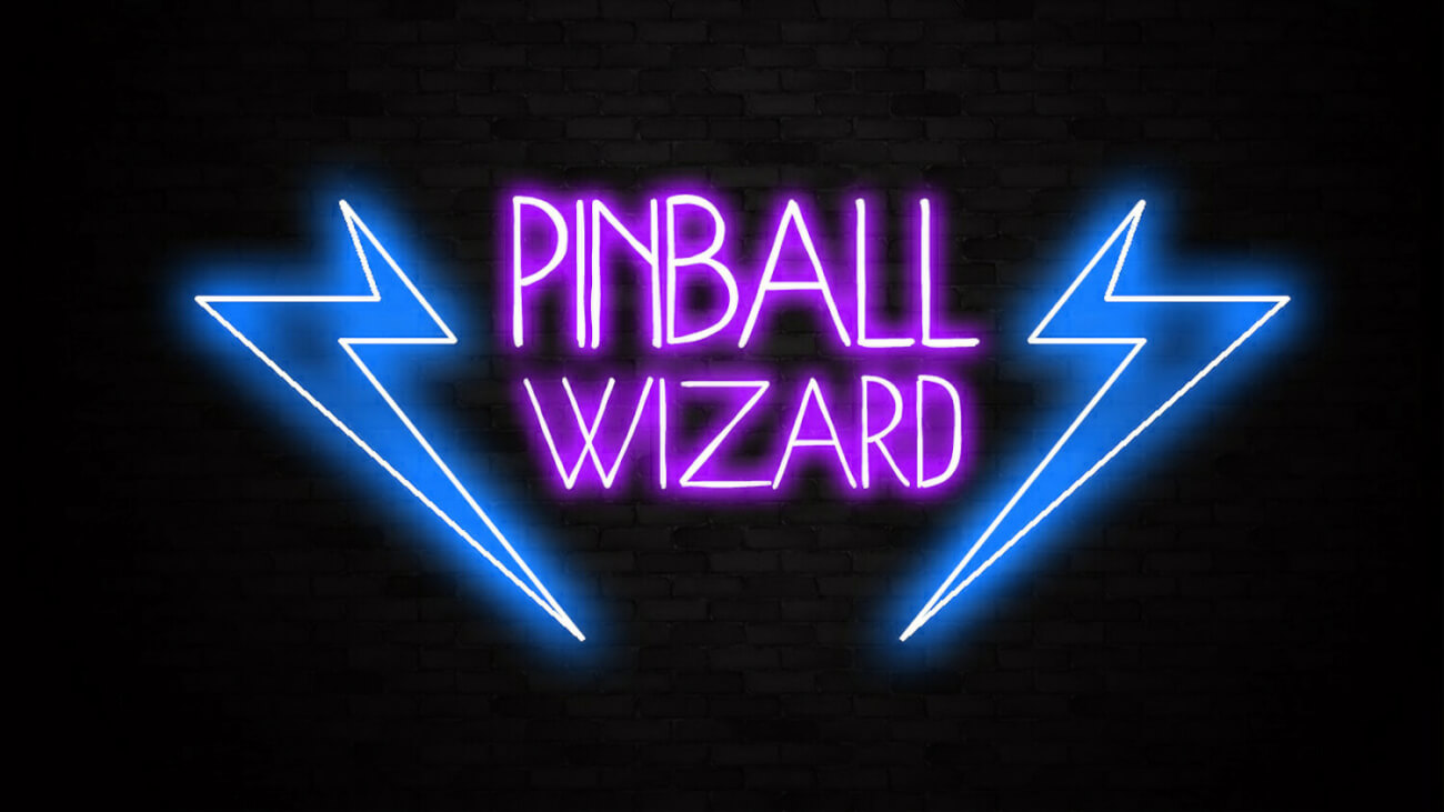 Pinball Wizard Neon Sign