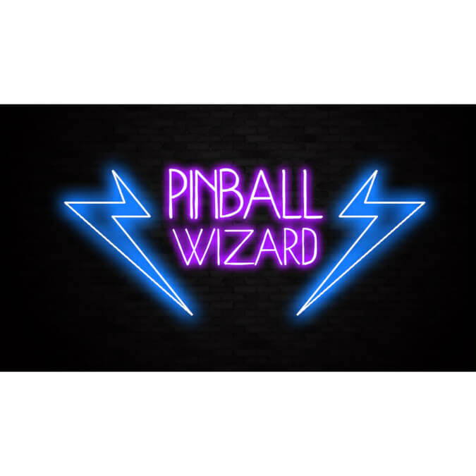 Pinball Wizard Neon Sign