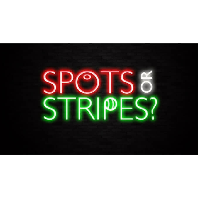 Spots Or Stripes Neon Sign
