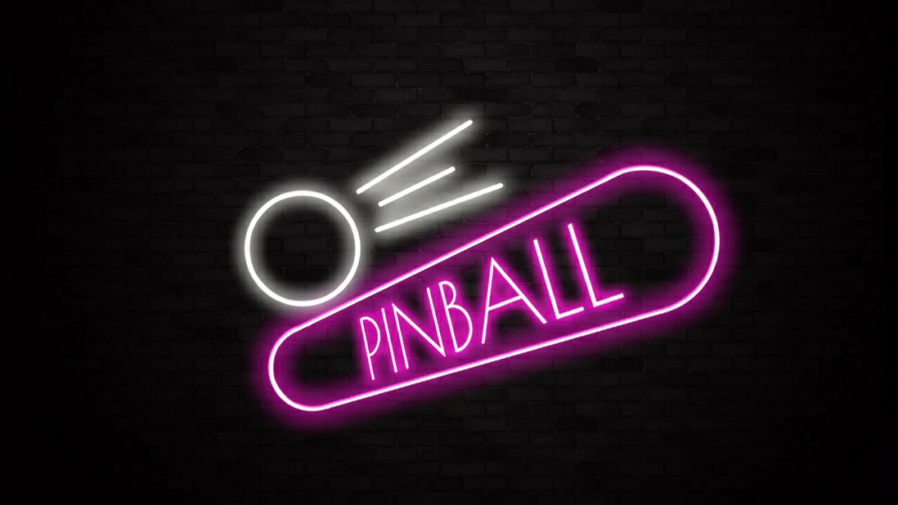 Pinball Neon Sign