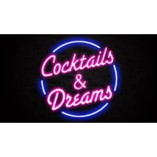 Cocktails & Dreams Neon Bar Sign