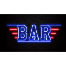 Top Gun Neon Bar Sign