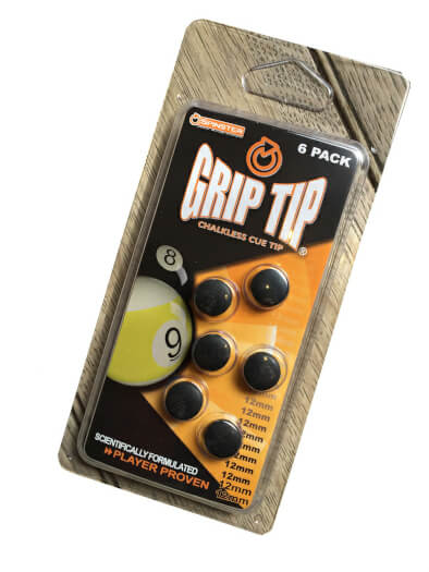 Grip Tips Professional Chalkless Cue Tips