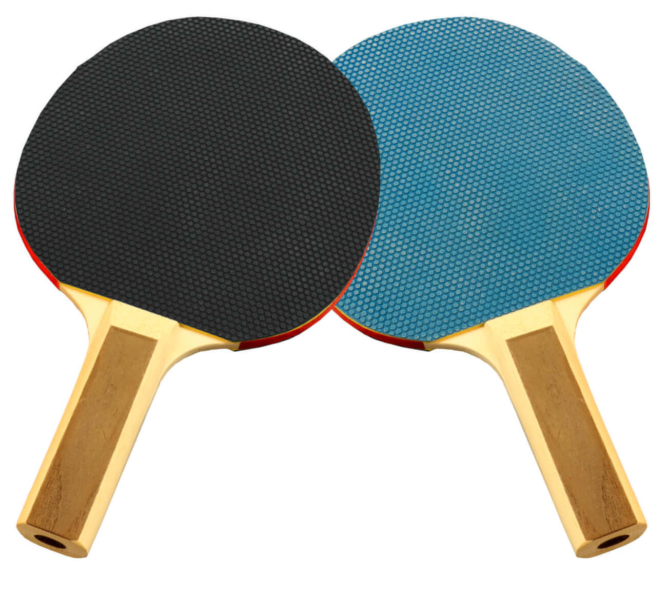 Tekscore Table Tennis Bat: Pack of 2