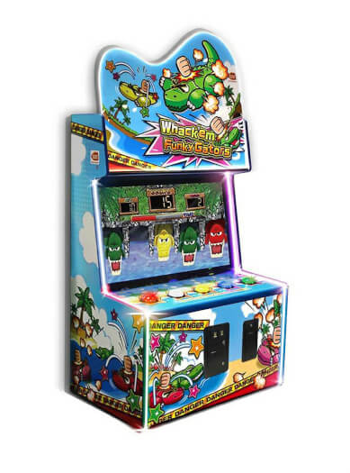 Whack'Em Funky Gators Novelty Redemption Machine