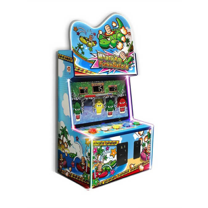 Whack'Em Funky Gators Novelty Redemption Machine