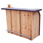 The Rustic Outdoor Solid Wood Home Bar