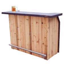 The Rustic Outdoor Solid Wood Home Bar