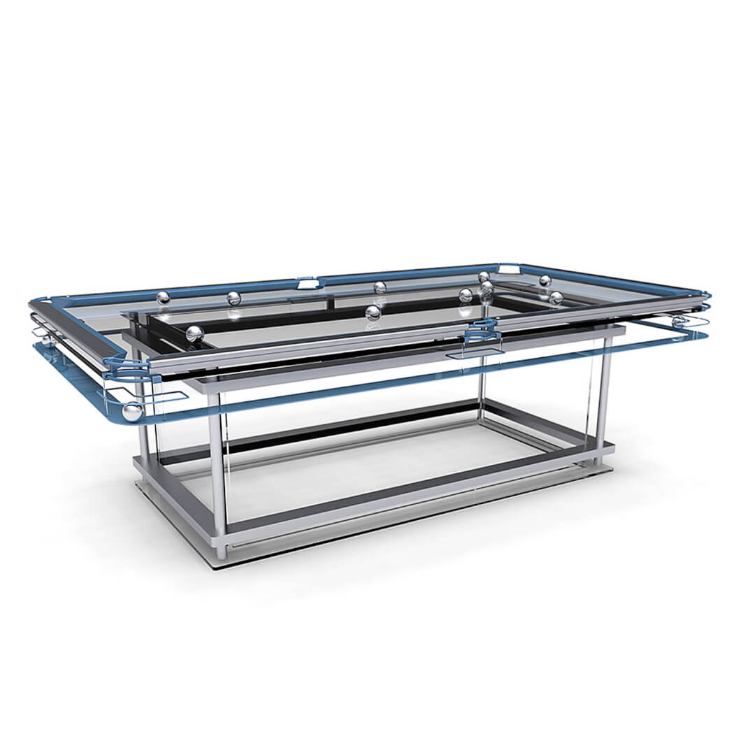 G7 Mode Luxury Glass Pool Table Liberty Games