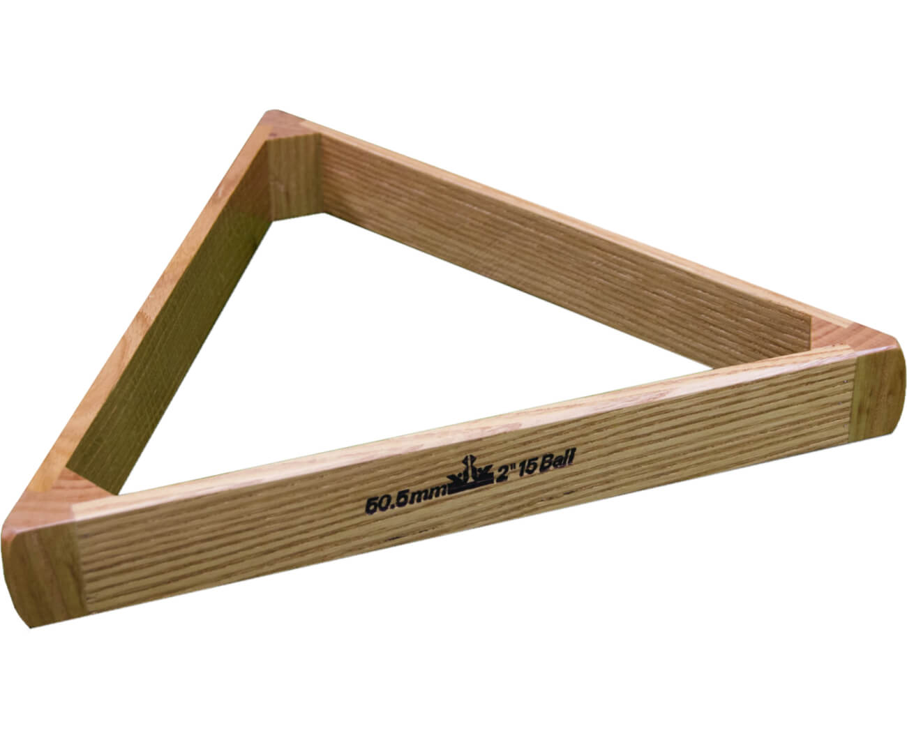 Peradon Oak Pool Ball Triangle For 2-Inch Balls