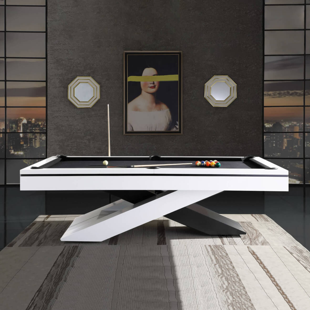 The Olympus Slate Bed Pool Table