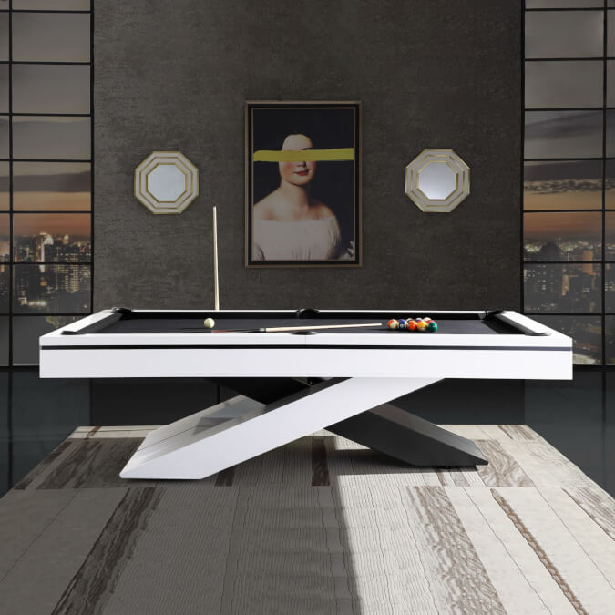 The Olympus Slate Bed Pool Table