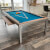 Cube 7ft Slate Bed Pool & Dining Table