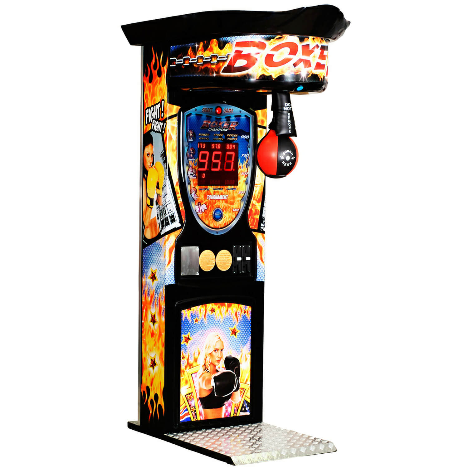 Boxer Fire Boxing Arcade Machine