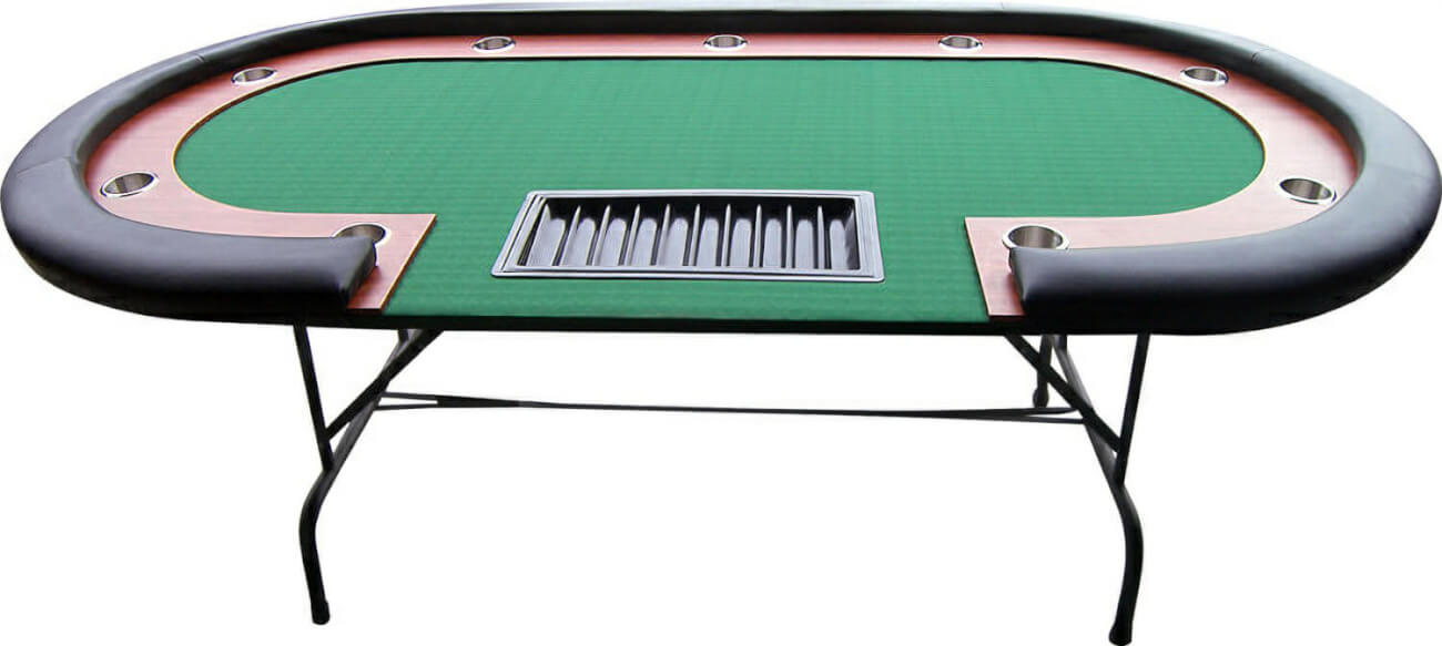 Buffalo High Roller Luxury Poker Table