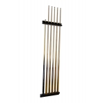 Tekscore Plastic Wall-Mounted Cue Rack for 6 Cues