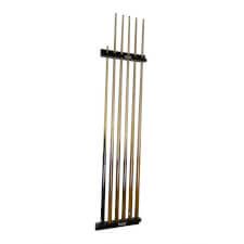 Tekscore Plastic Wall-Mounted Cue Rack for 6 Cues