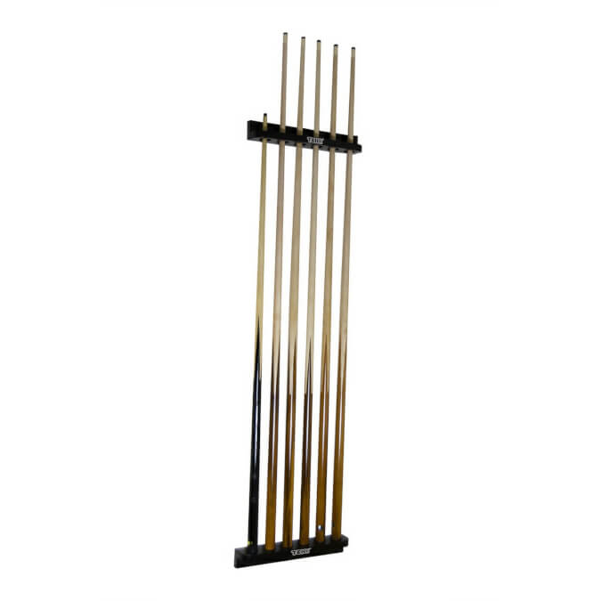 Tekscore Plastic Wall-Mounted Cue Rack for 6 Cues