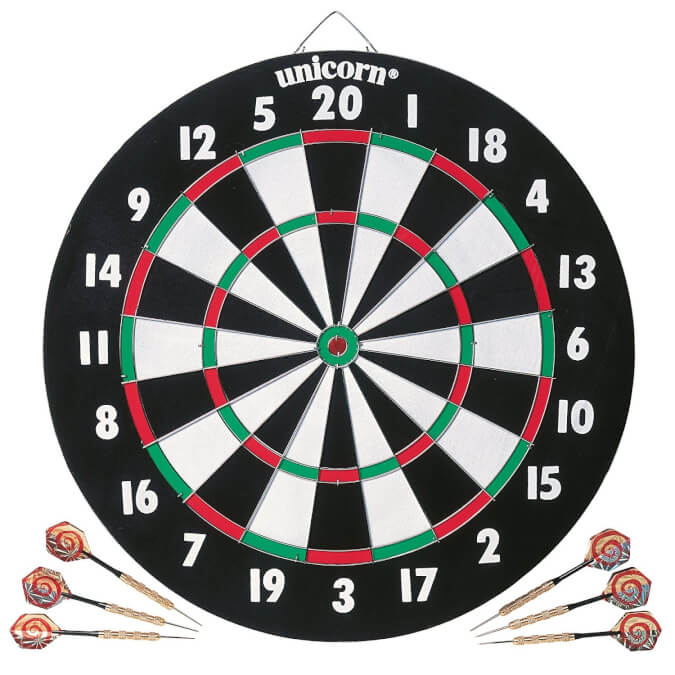 Unicorn XL Paper Dartboard