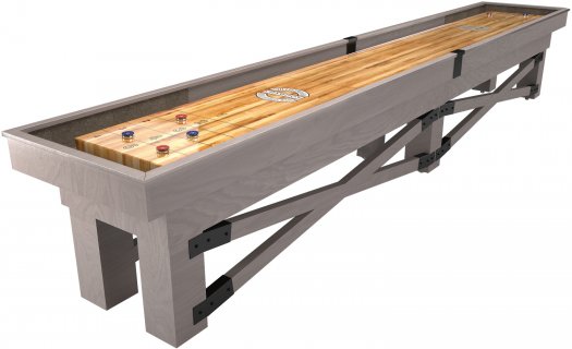 Champion Rustic Shuffleboard Table