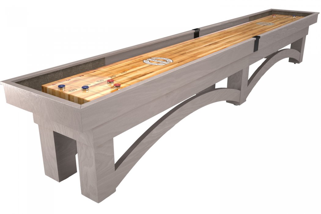 Champion Arch Shuffleboard Table, 12 ft, 14 ft, 16 ft, 18 ft, 20 ft, 22 ft