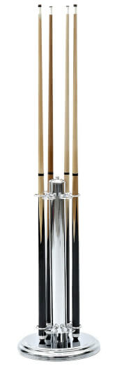 Strikeworth Chrome Tower Cue Stand For 6 Cues