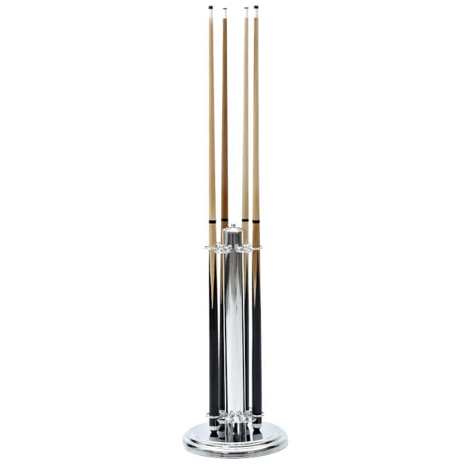 Strikeworth Chrome Tower Cue Stand For 6 Cues