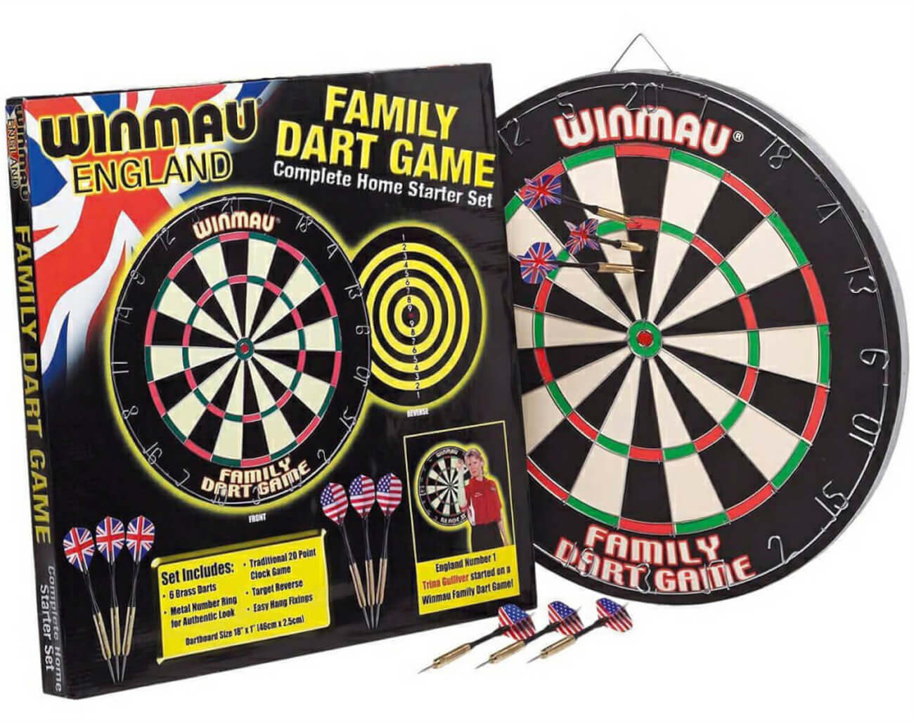 Winmau Family Dart Game