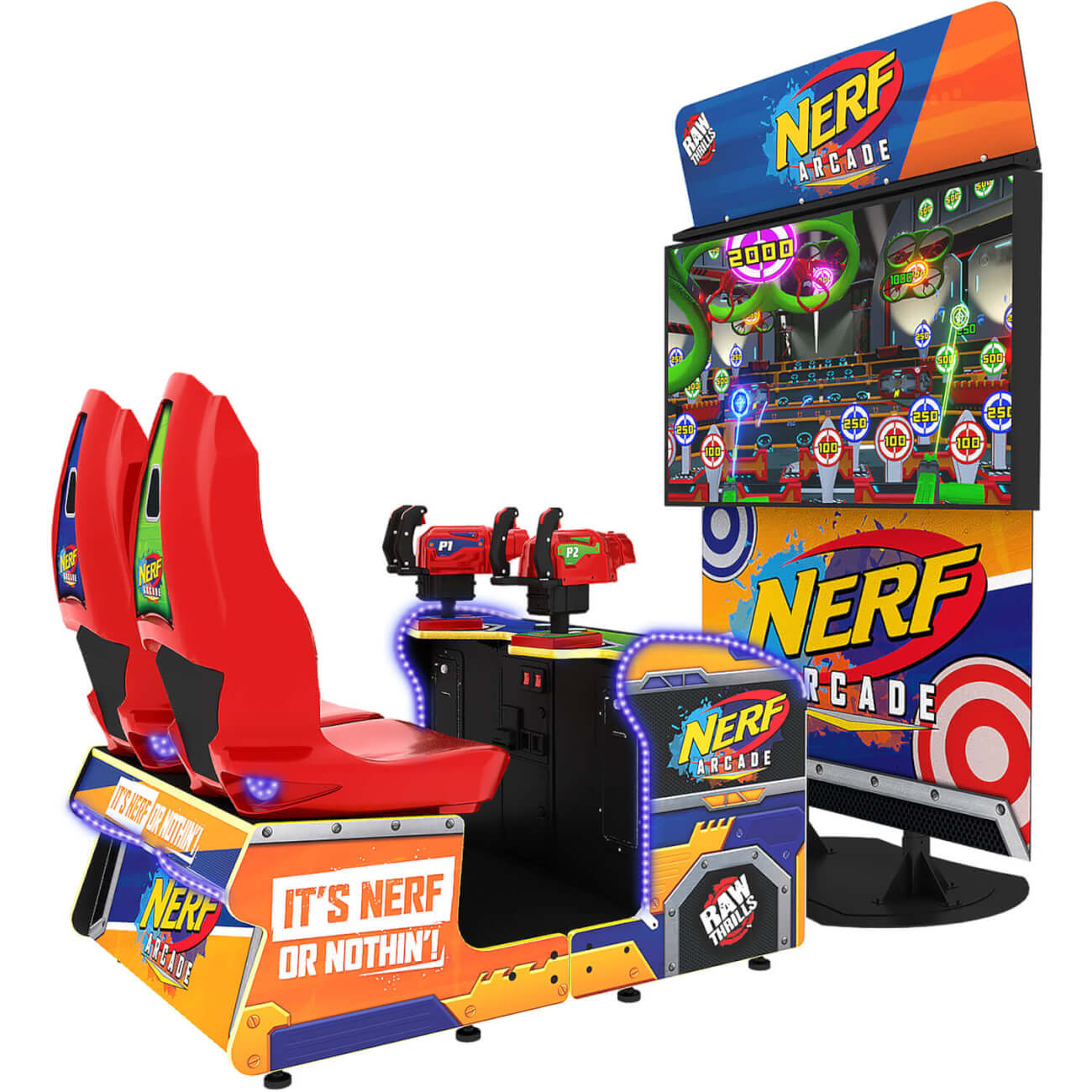 Raw Thrills Nerf Arcade Shooting Game