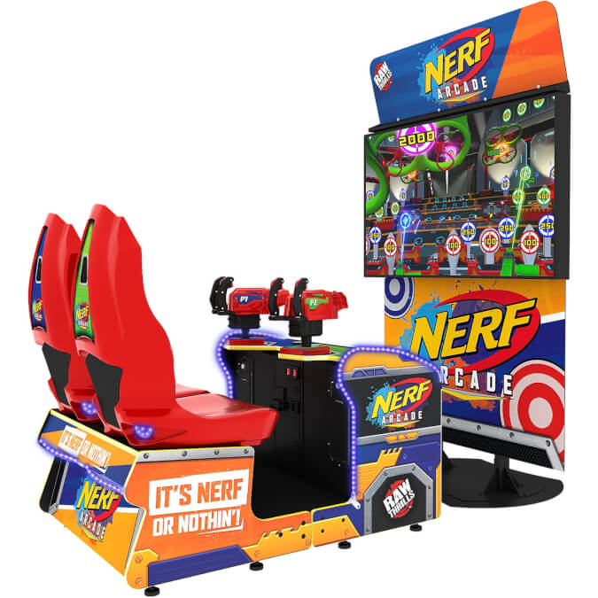 Raw Thrills Nerf Arcade Shooting Game