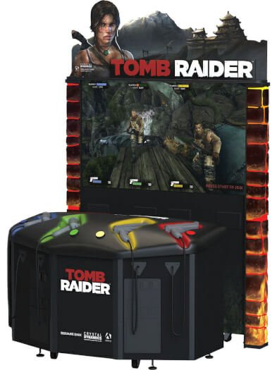 Tomb Raider Arcade Machine