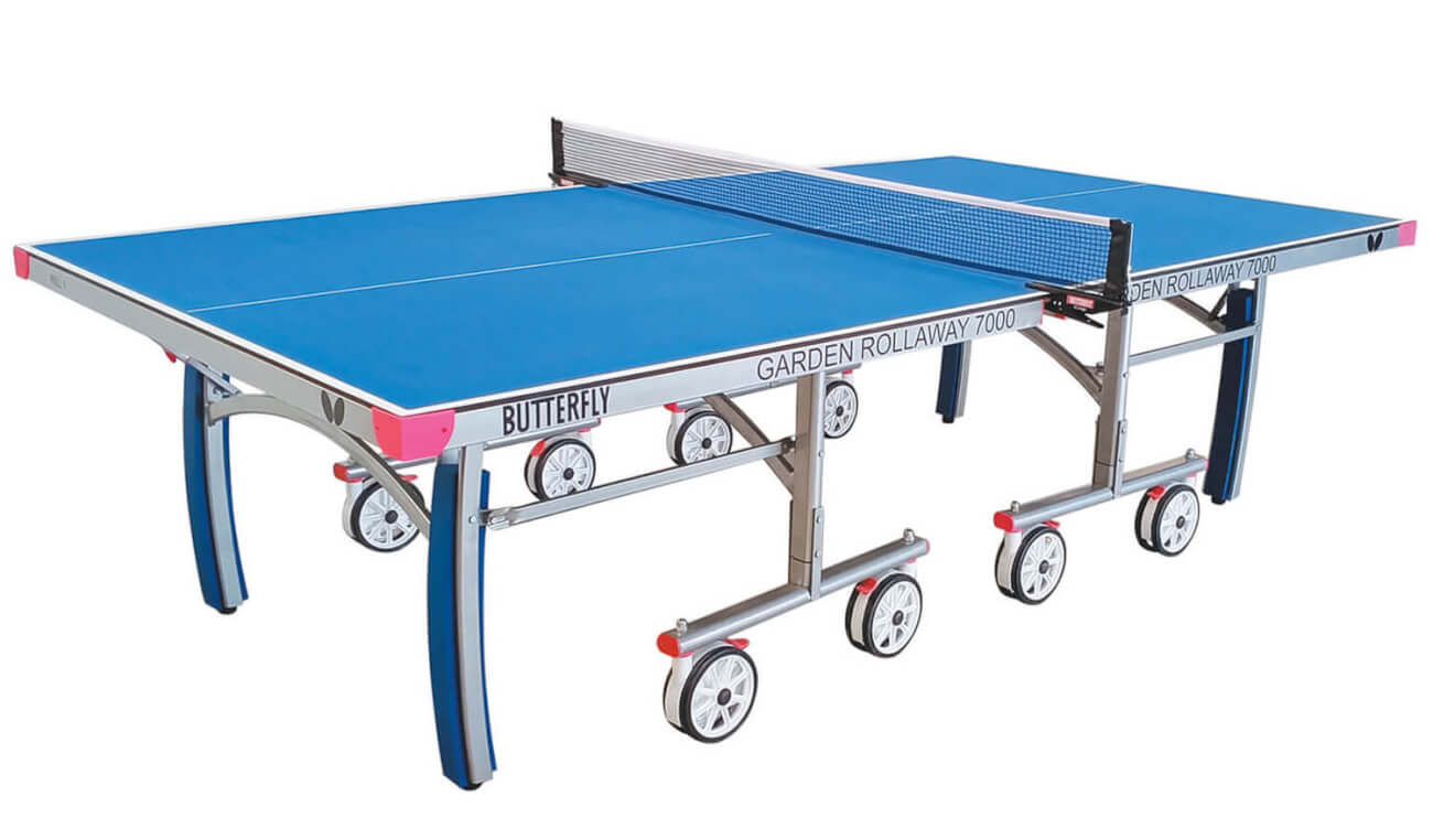 Butterfly Garden Rollaway 7000 Tennis Table